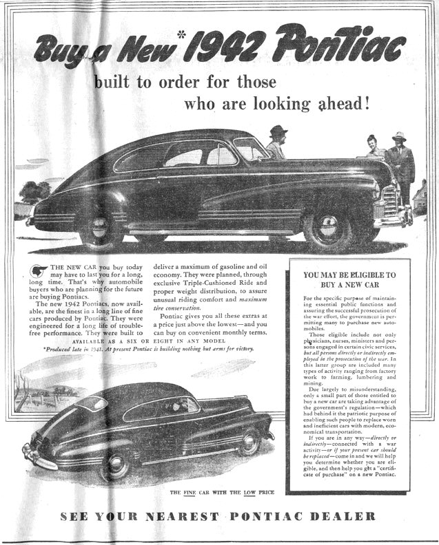 1942 Pontiac 7